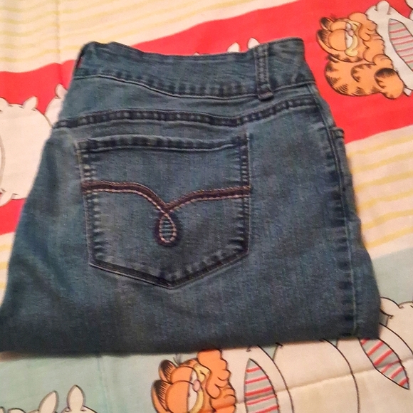 Women's,Lee Risers,Stretchy,Mid Rise,Straight Leg,Jeans,Size 14 M🦋 - Picture 1 of 10